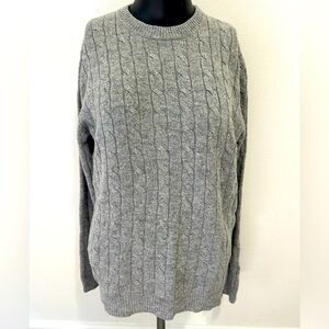 Old Navy sweater. Size medium, gray, lightly worn.